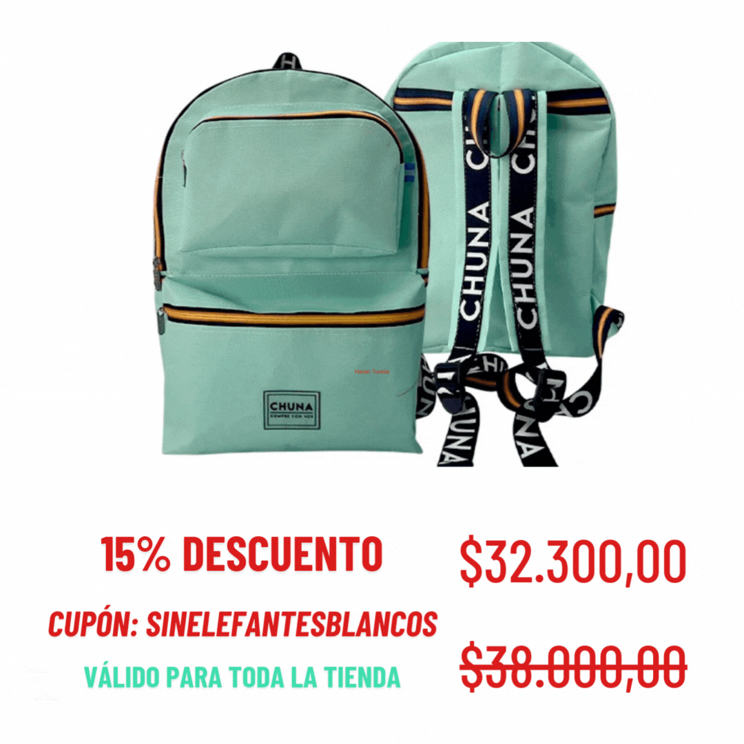 publicidad de mochilas